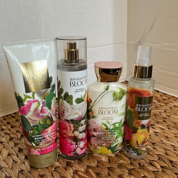 Bath & Body Works Other - Bath & Body Works Brightest Bloom Bundle x 4